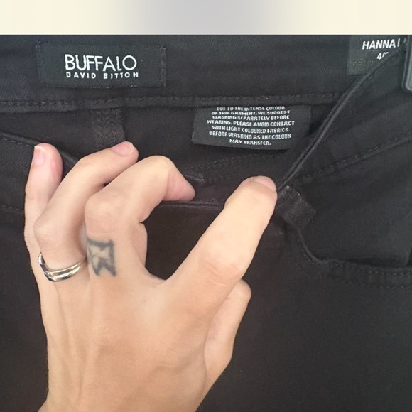Buffalo David Bitton Women's Black Skinny Jeans - Picture 2 of 4